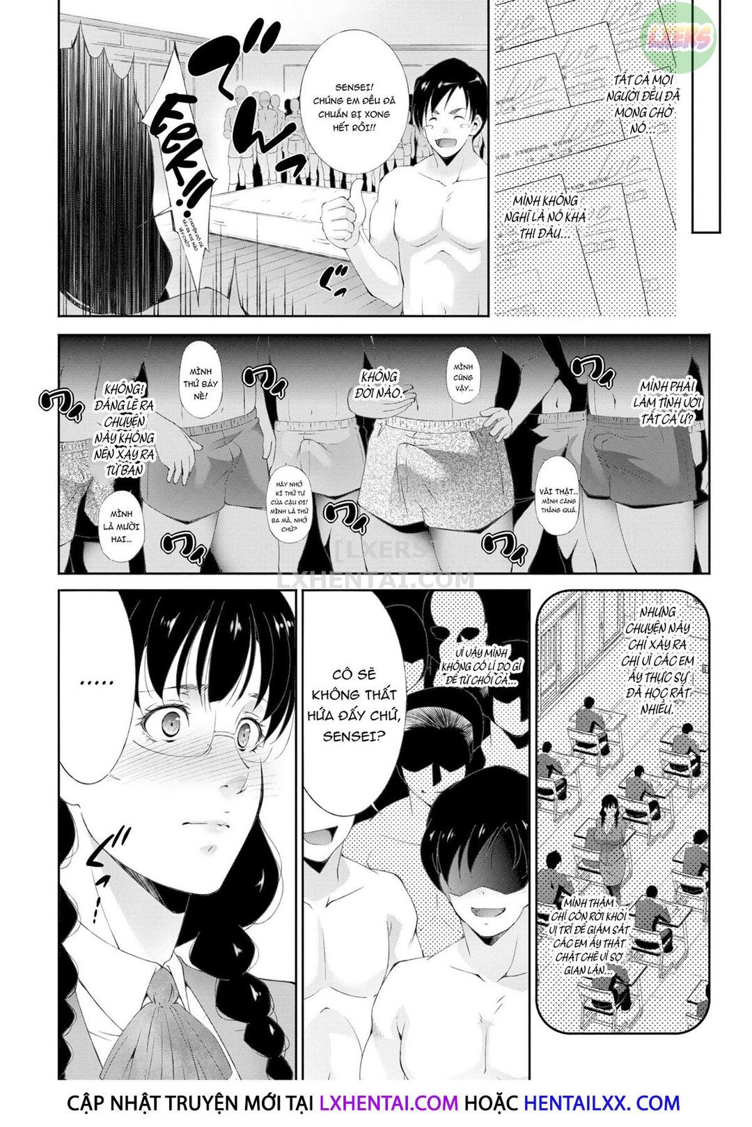 Hentai Không che: Cô giáo mãi đỉnh - Chap 09 - Giờ phát thưởng | END trang 8