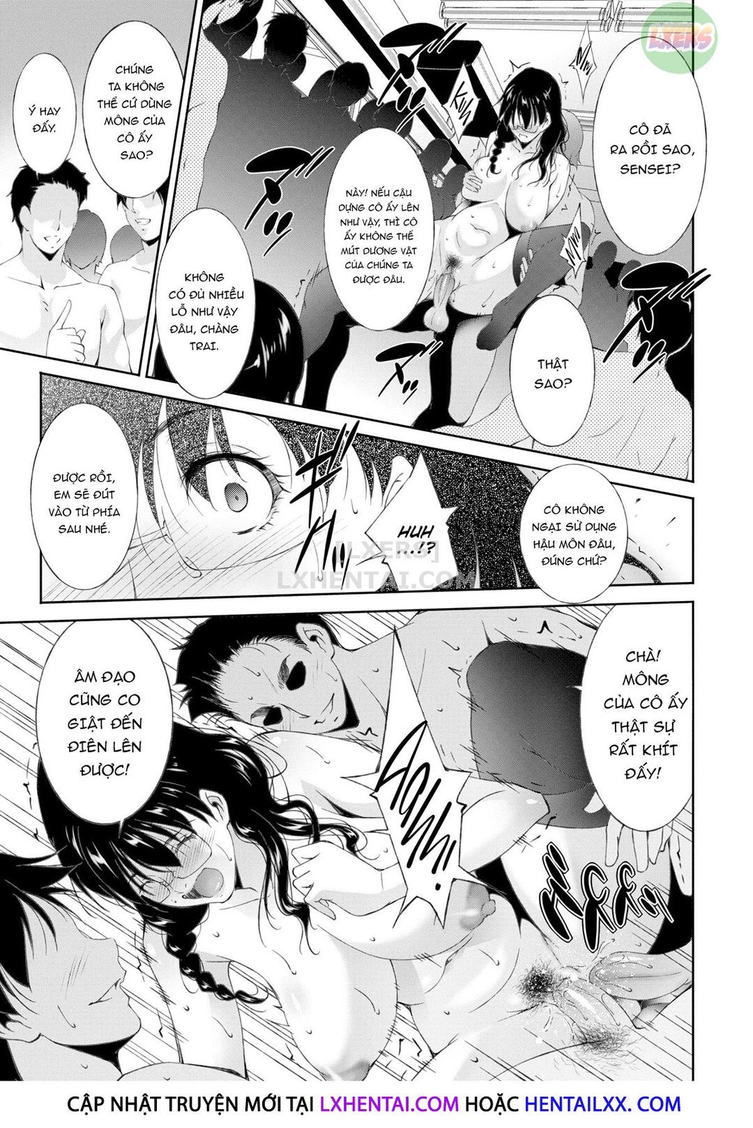 Hentai Không che: Cô giáo mãi đỉnh - Chap 09 - Giờ phát thưởng | END trang 17