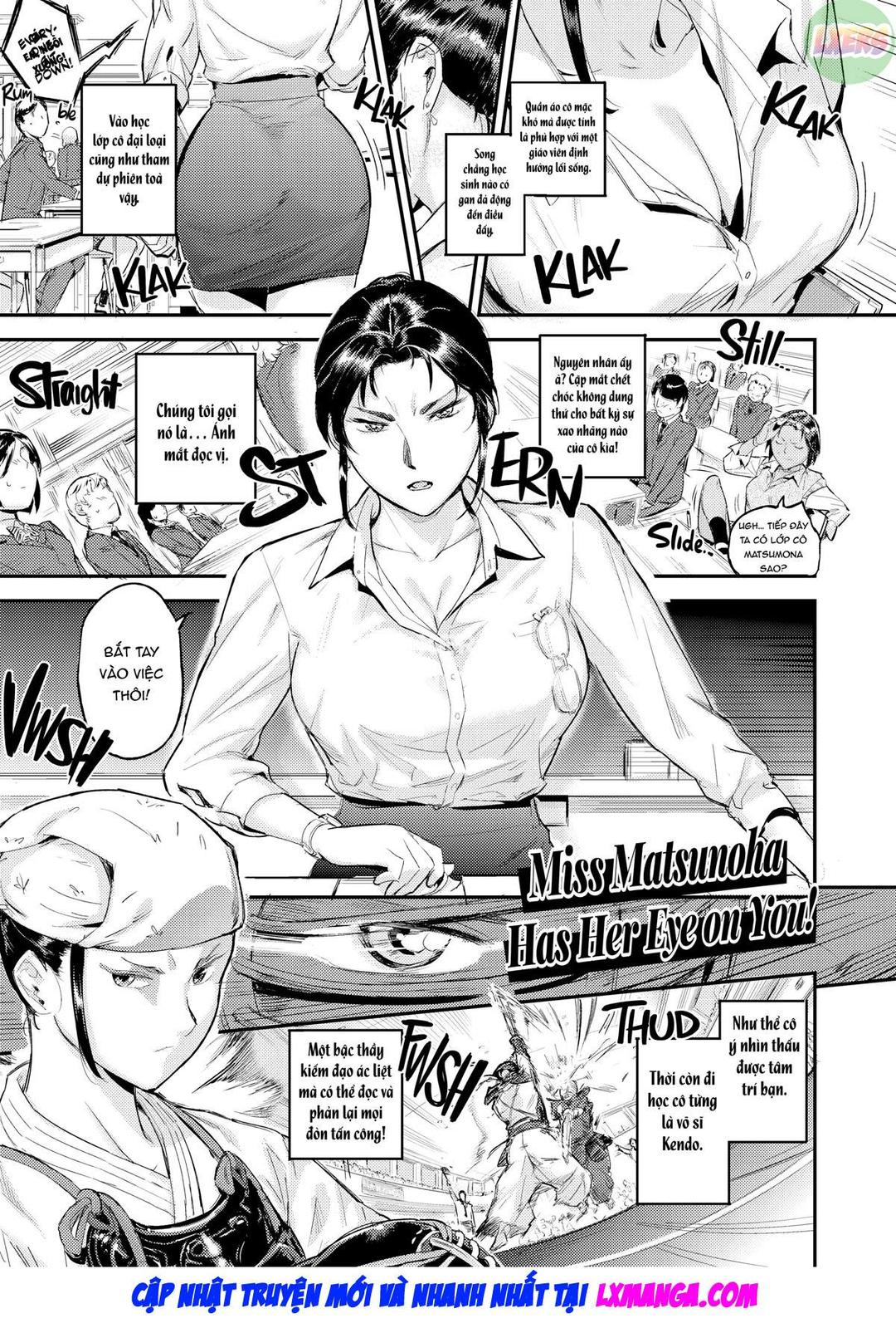 Cô giáo Matsunoha đã để ý đến bạn - Oneshot trang 5