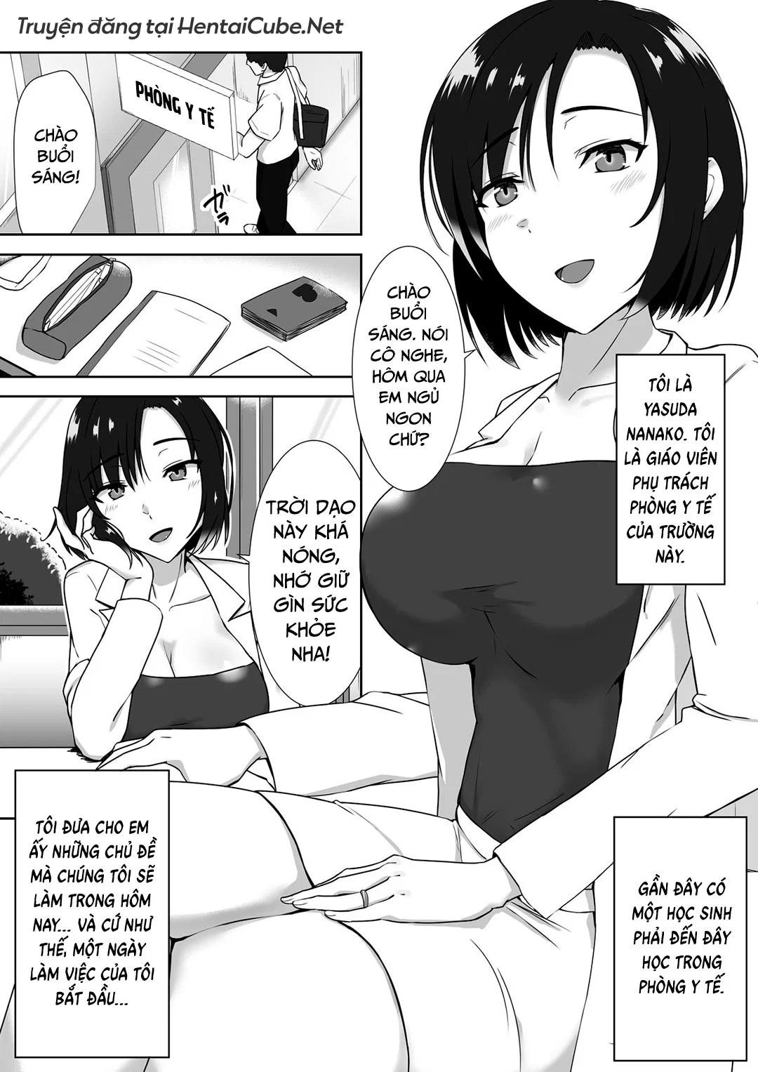 Bỏ thuốc ngủ rồi hiếp cô giáo - Oneshot trang 2