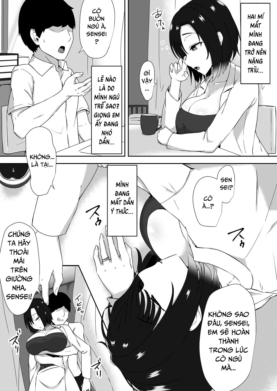 Bỏ thuốc ngủ rồi hiếp cô giáo - Oneshot trang 6