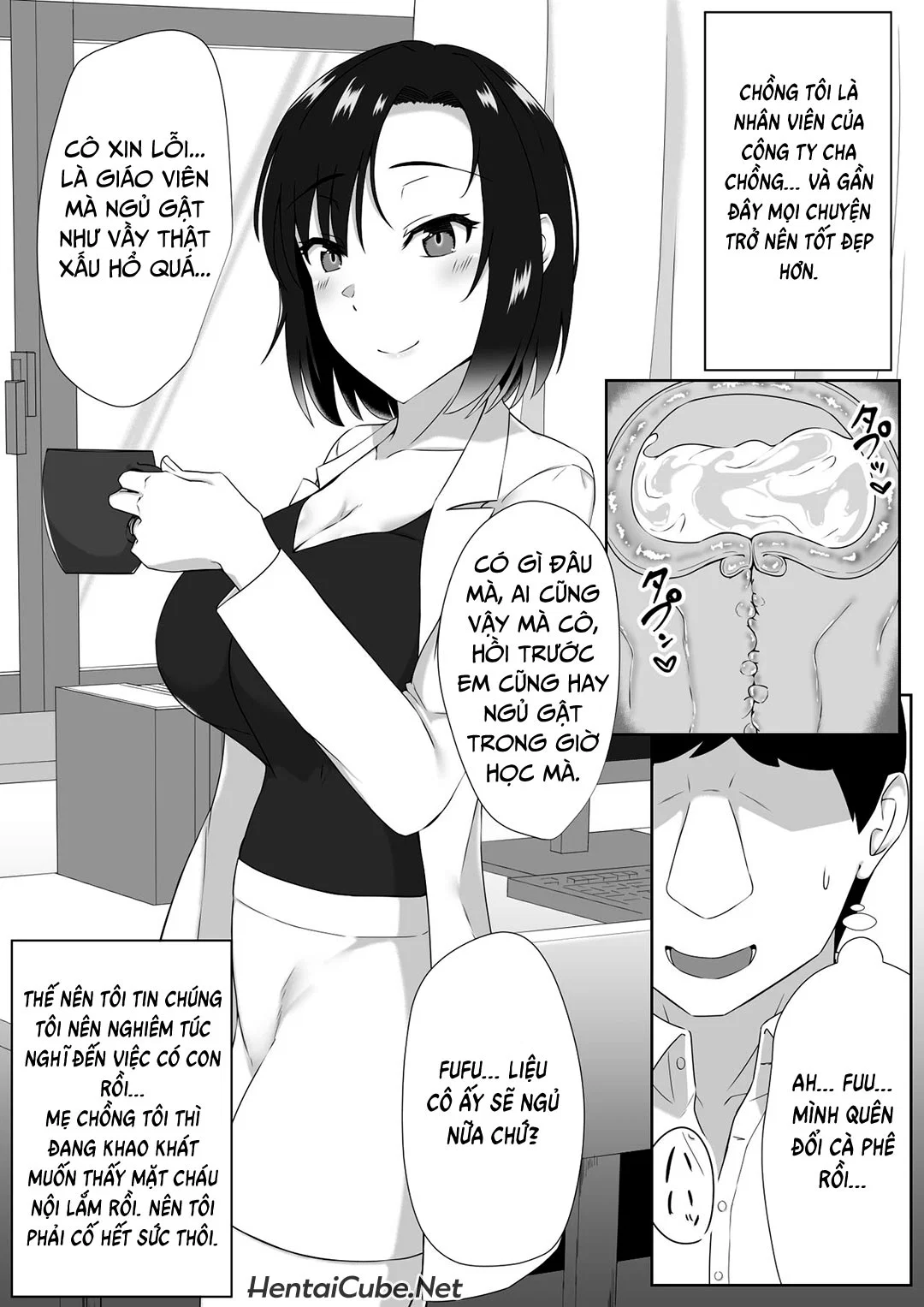 Bỏ thuốc ngủ rồi hiếp cô giáo - Oneshot trang 37