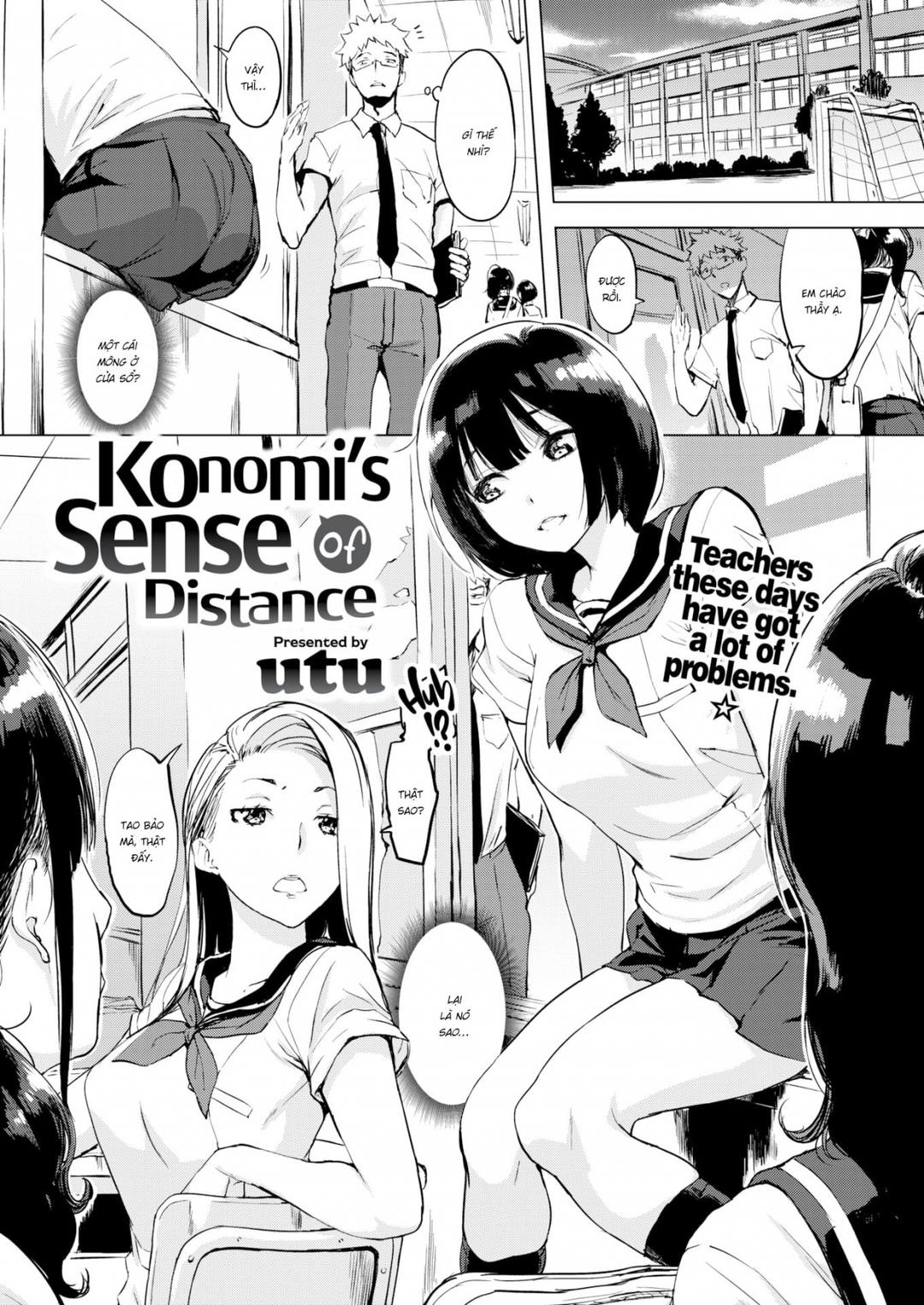 Cảm giác xa cách của Konomi - Oneshot trang 3
