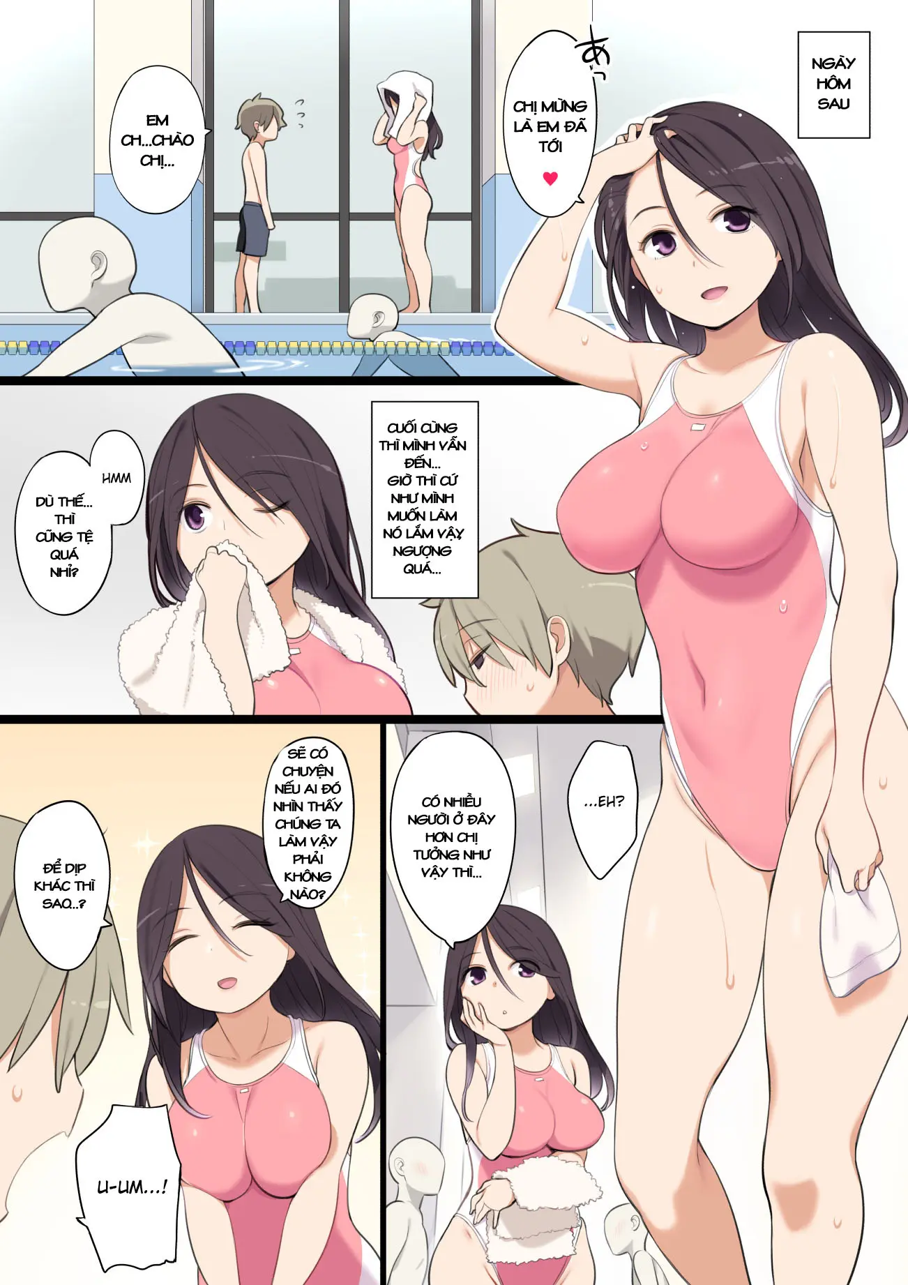 Pool de Deatta Oneesan to Ecchi na Kankei ni Nacchau Ohanashi - Pool de Deatta Oneesan to Ecchi na Kankei ni Nacchau Ohanashi trang 13