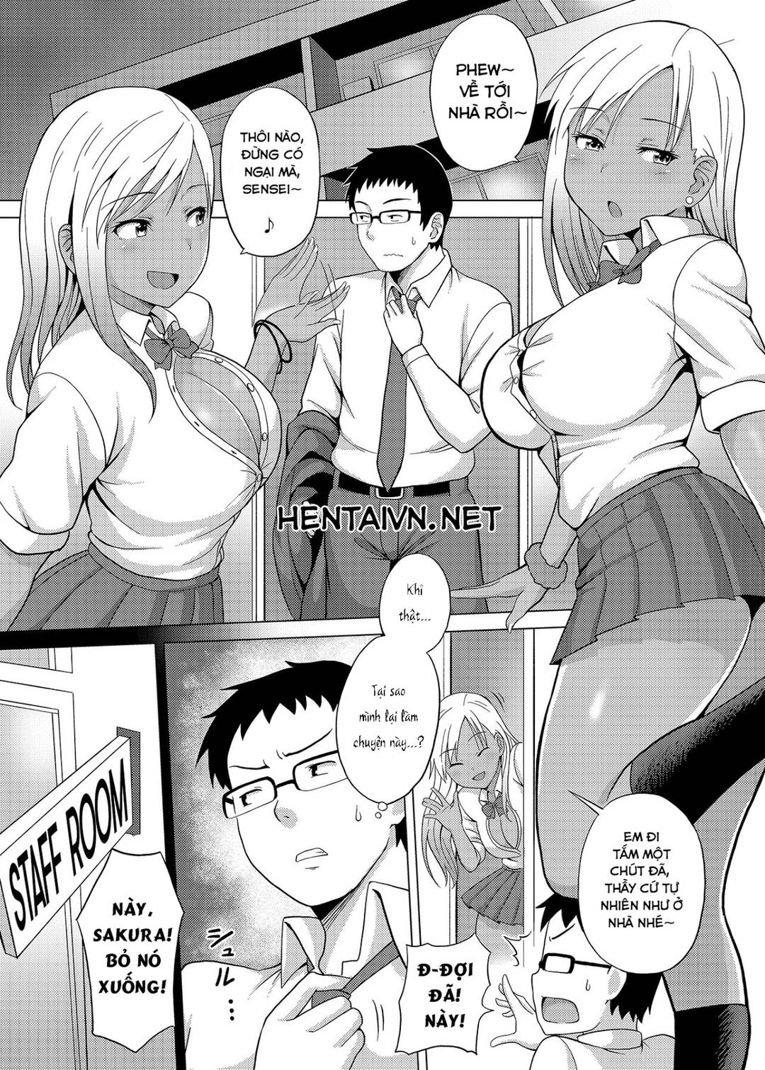 Kurojouten Kuro Gal JK to Dousei Shite mita Kekka - Oneshot trang 2
