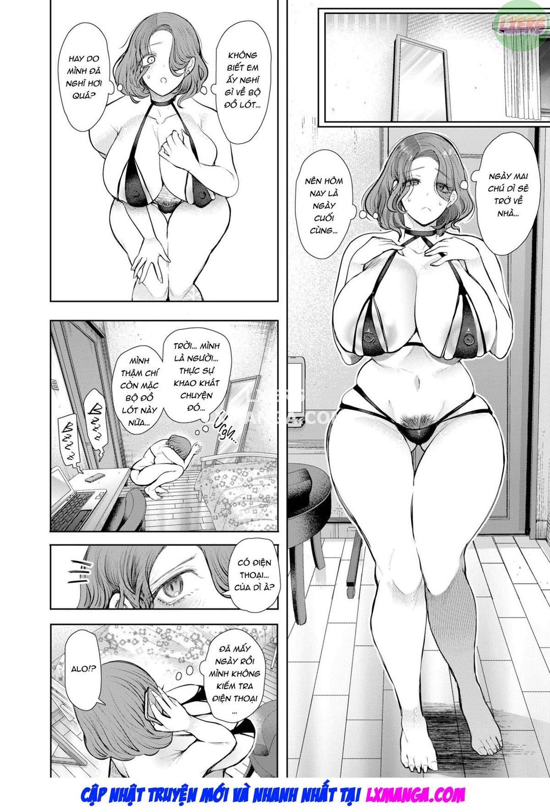Chị họ kiêm cô giáo nóng bỏng bị thất tình - Part 2 - END trang 44
