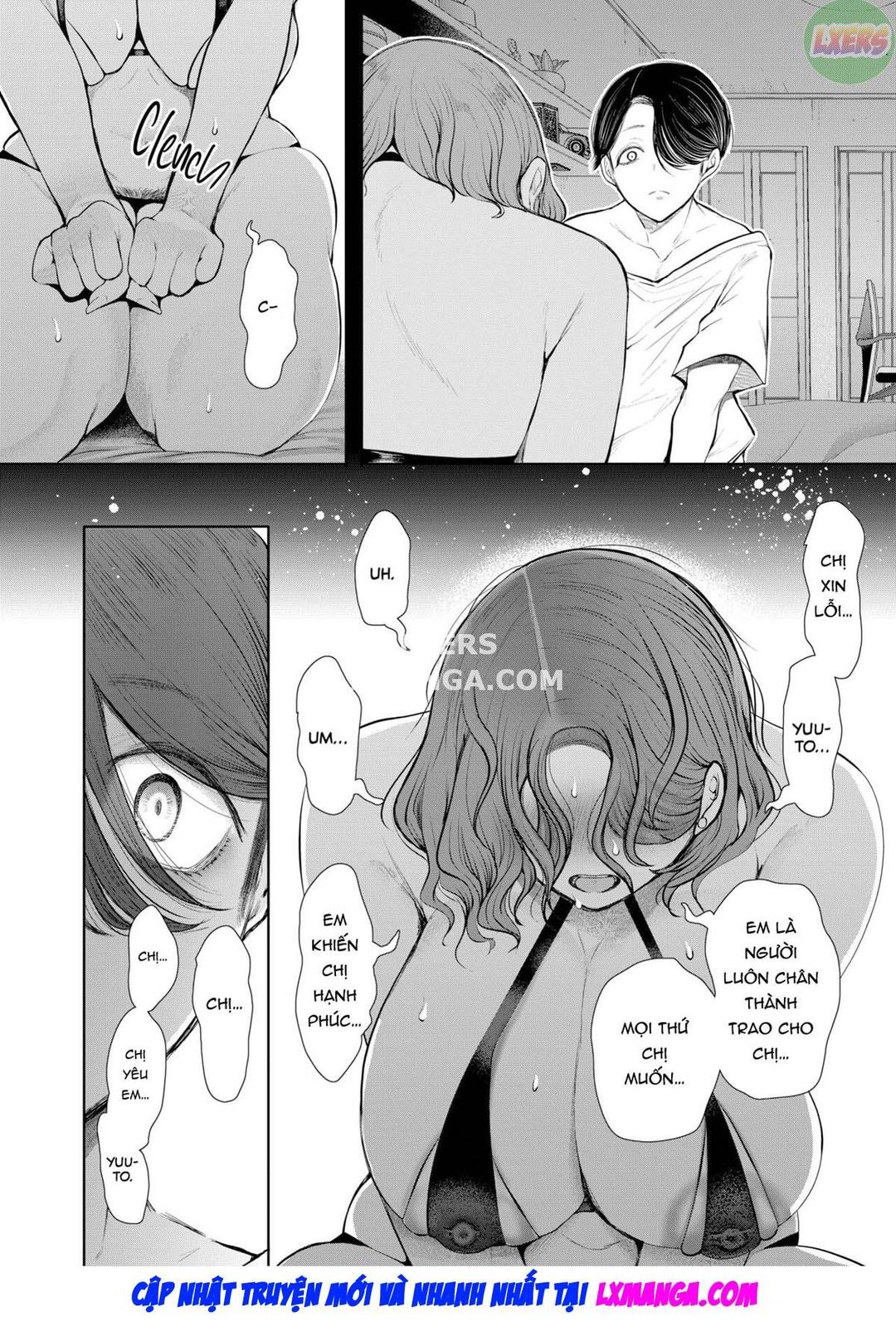 Chị họ kiêm cô giáo nóng bỏng bị thất tình - Part 2 - END trang 54