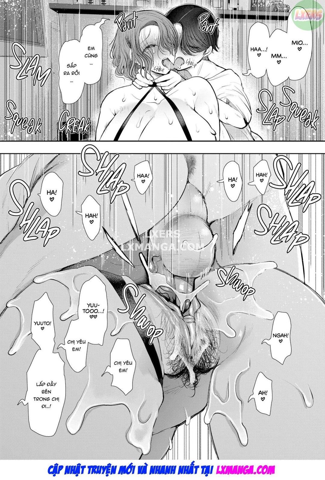 Chị họ kiêm cô giáo nóng bỏng bị thất tình - Part 2 - END trang 62