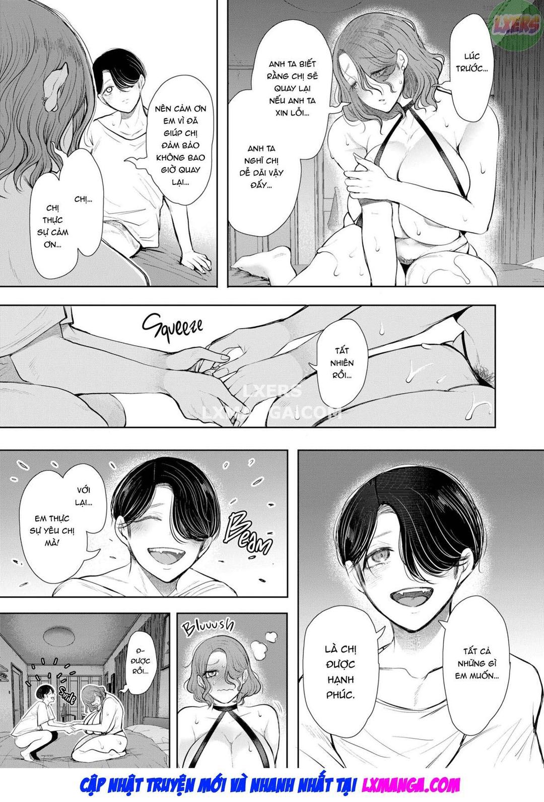 Chị họ kiêm cô giáo nóng bỏng bị thất tình - Part 2 - END trang 67