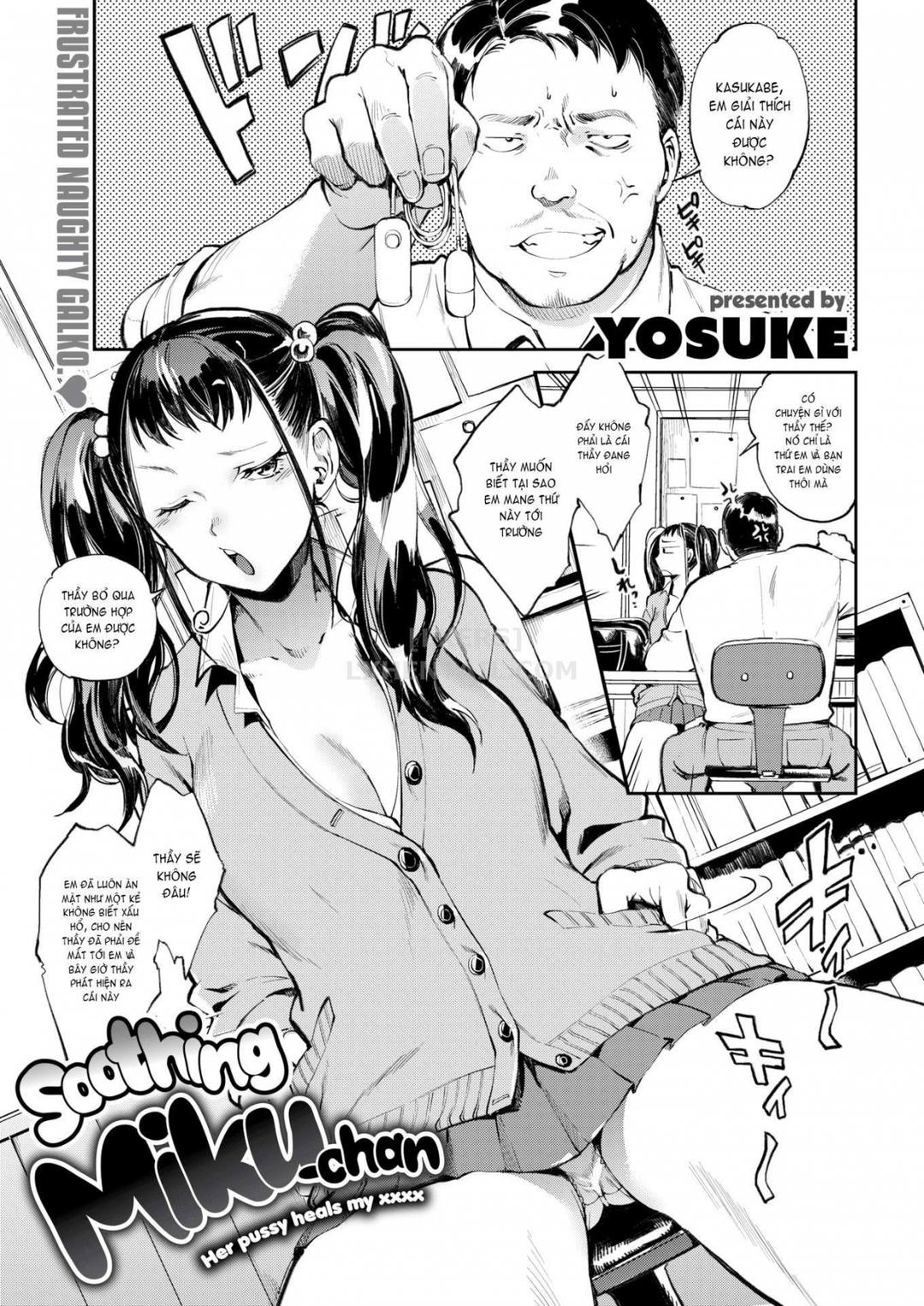 Xoa dịu Miku-chan - Oneshot trang 4