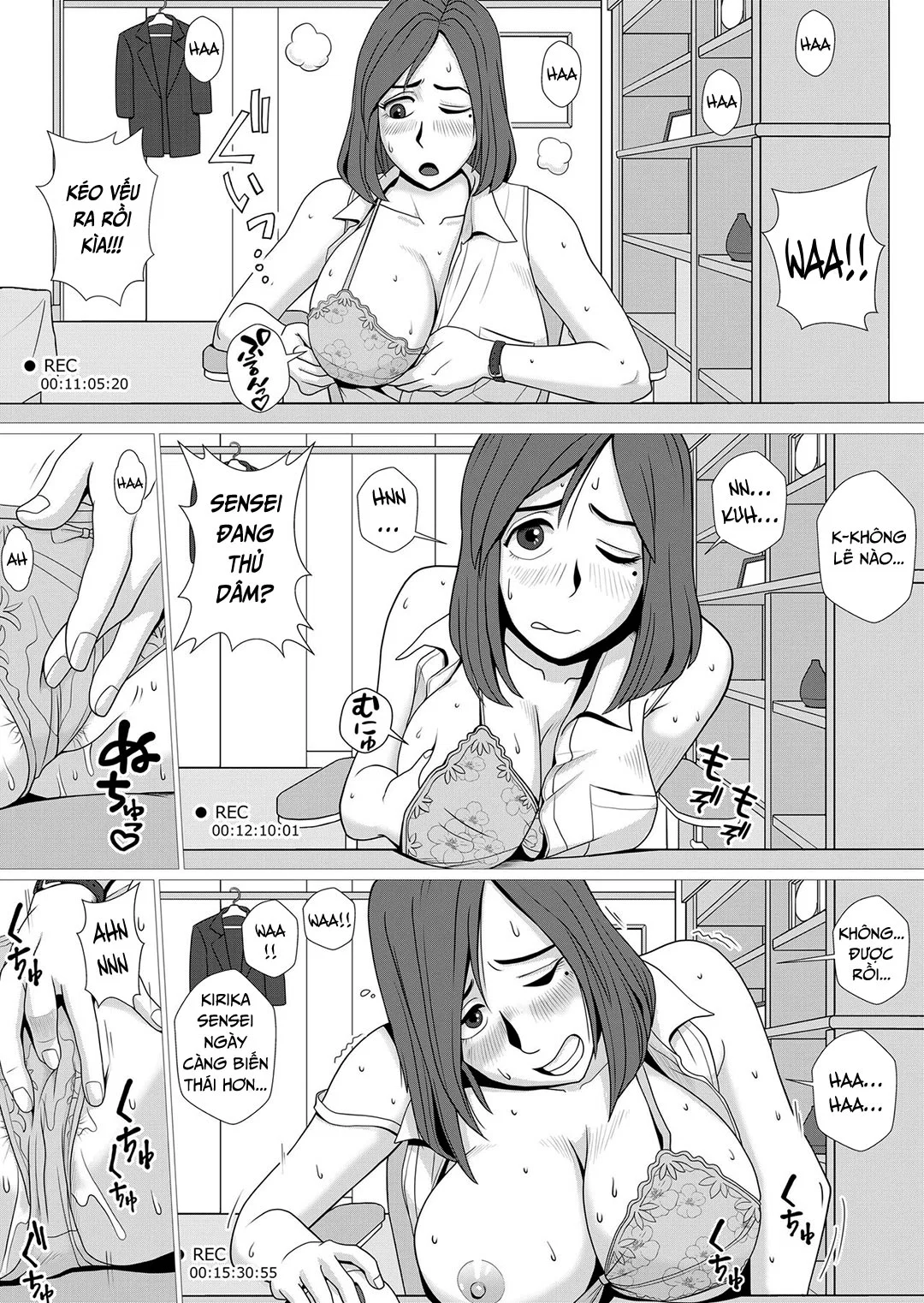 Cô giáo quên tắt webcam - Oneshot trang 5