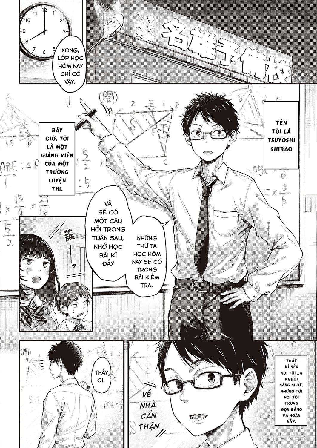 Trừng phạt ông thầy biến thái - Oneshot trang 3