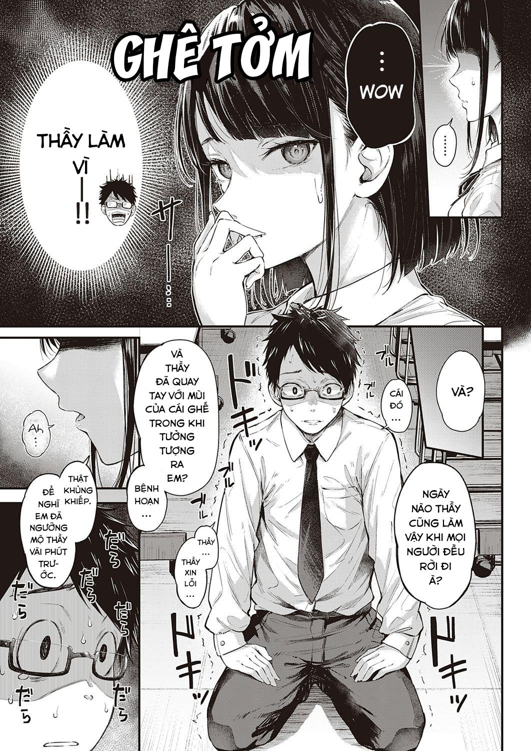 Trừng phạt ông thầy biến thái - Oneshot trang 8