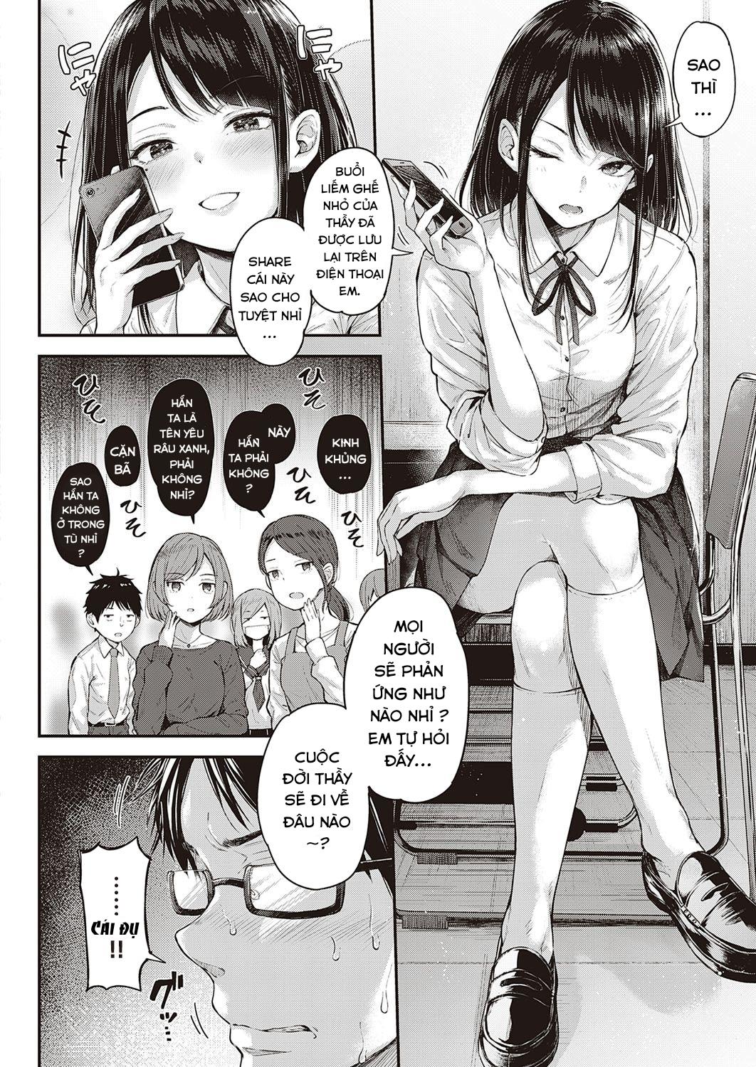 Trừng phạt ông thầy biến thái - Oneshot trang 9