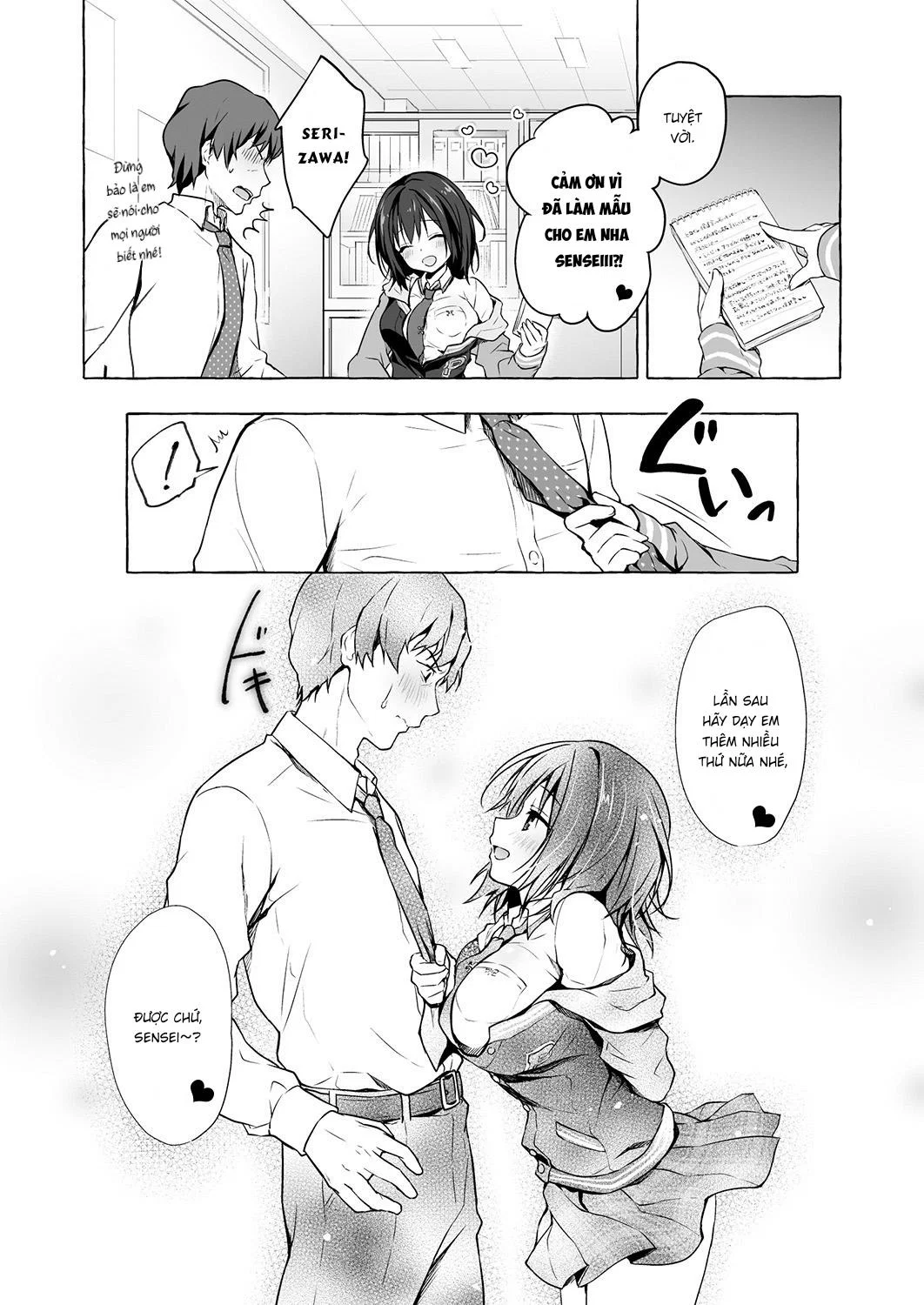 Sensei, hãy chỉ dạy cho em - Oneshot trang 18
