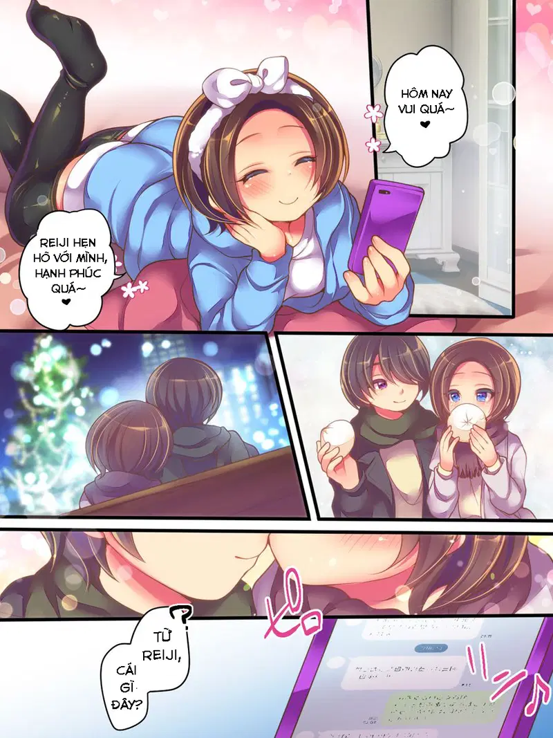 Fushigi na Chikara de Netorareta Ore to Kanojo to Choukyou Douga to - Oneshot. trang 3