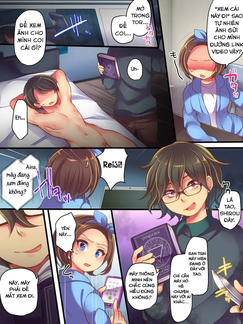 Fushigi na Chikara de Netorareta Ore to Kanojo to Choukyou Douga to - Oneshot. trang 4