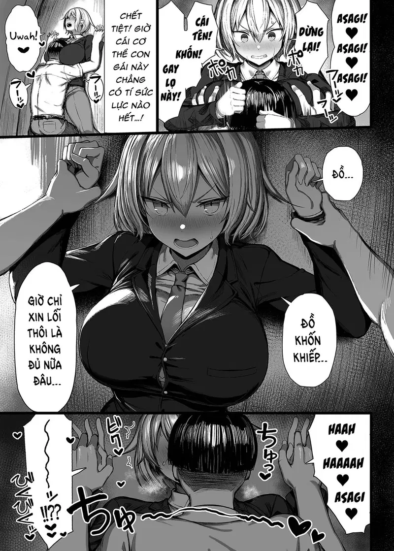 Kẻ bắt nạt tôi bị biến thành gái - Oneshot trang 8