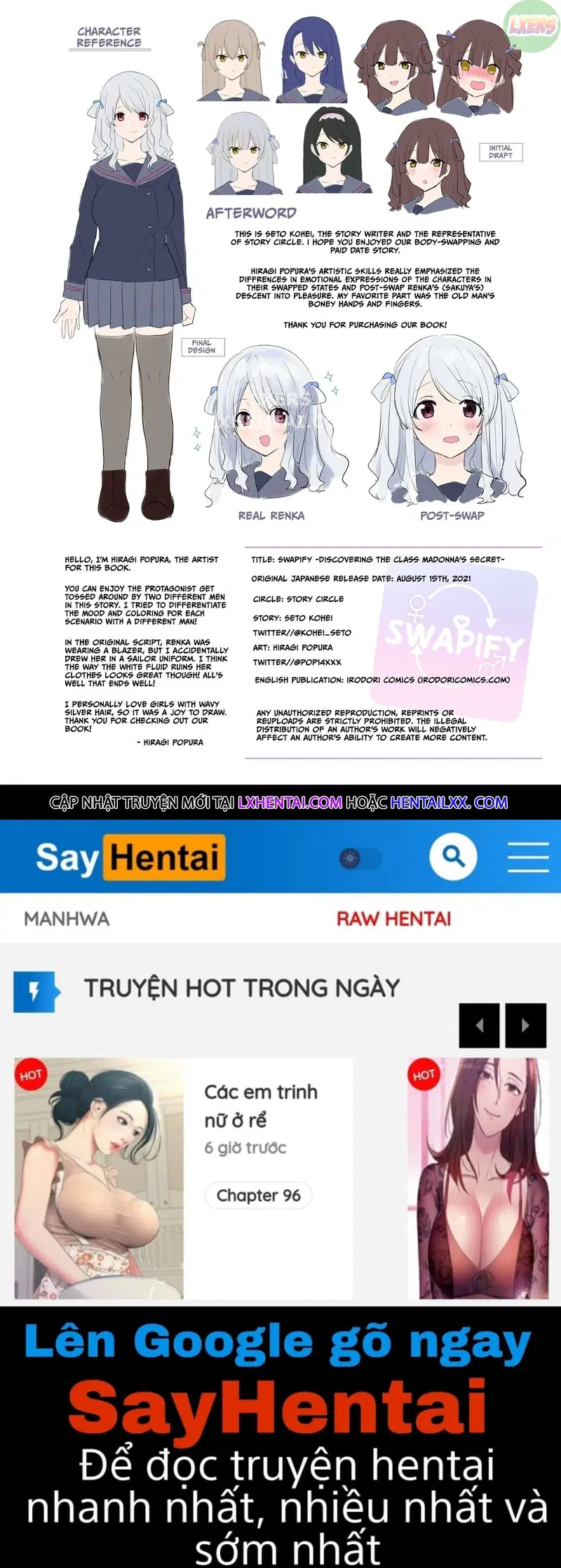Swapify -Discovering the Class Madonna's Secret - Oneshot trang 38