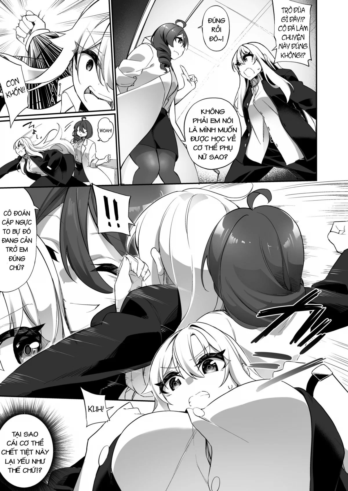 Ninshin Shussan Taiken Gakushuu no Kyouzai ni Sareta Ore - Oneshot trang 8