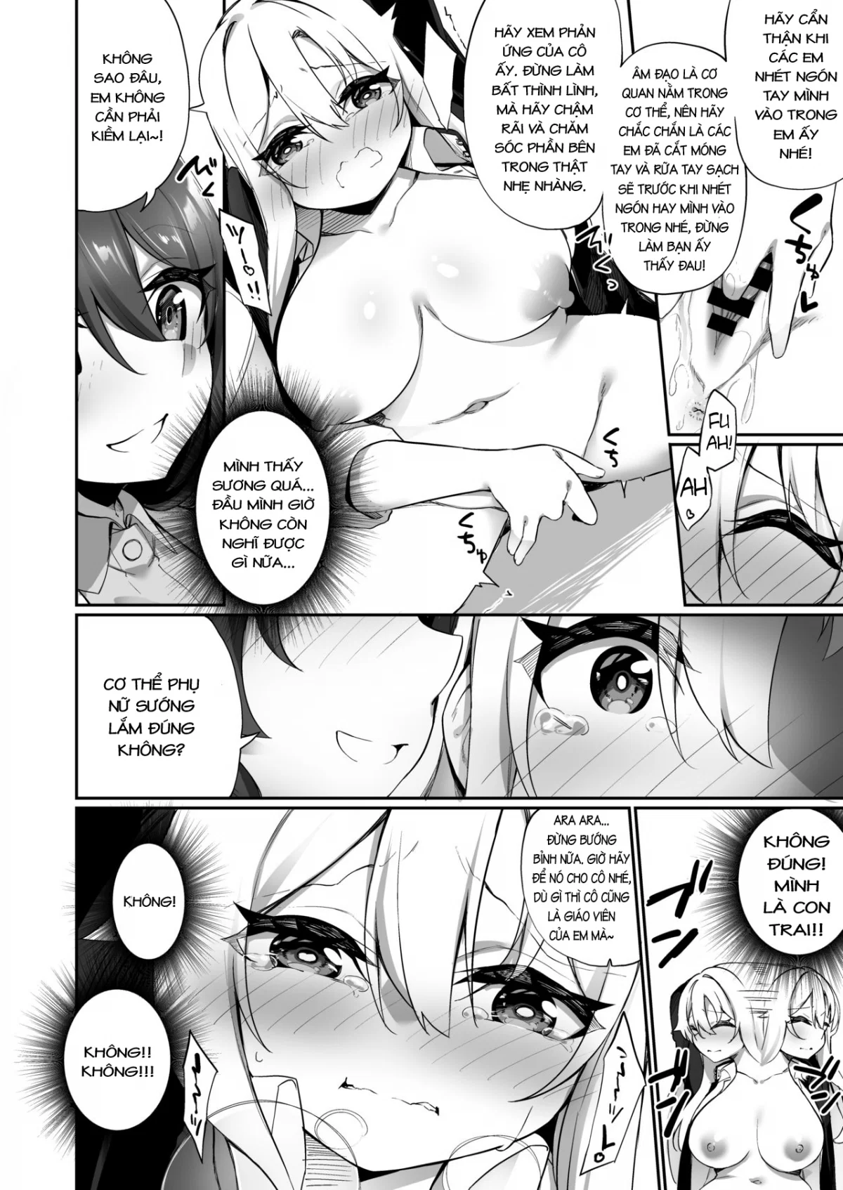 Ninshin Shussan Taiken Gakushuu no Kyouzai ni Sareta Ore - Oneshot trang 15