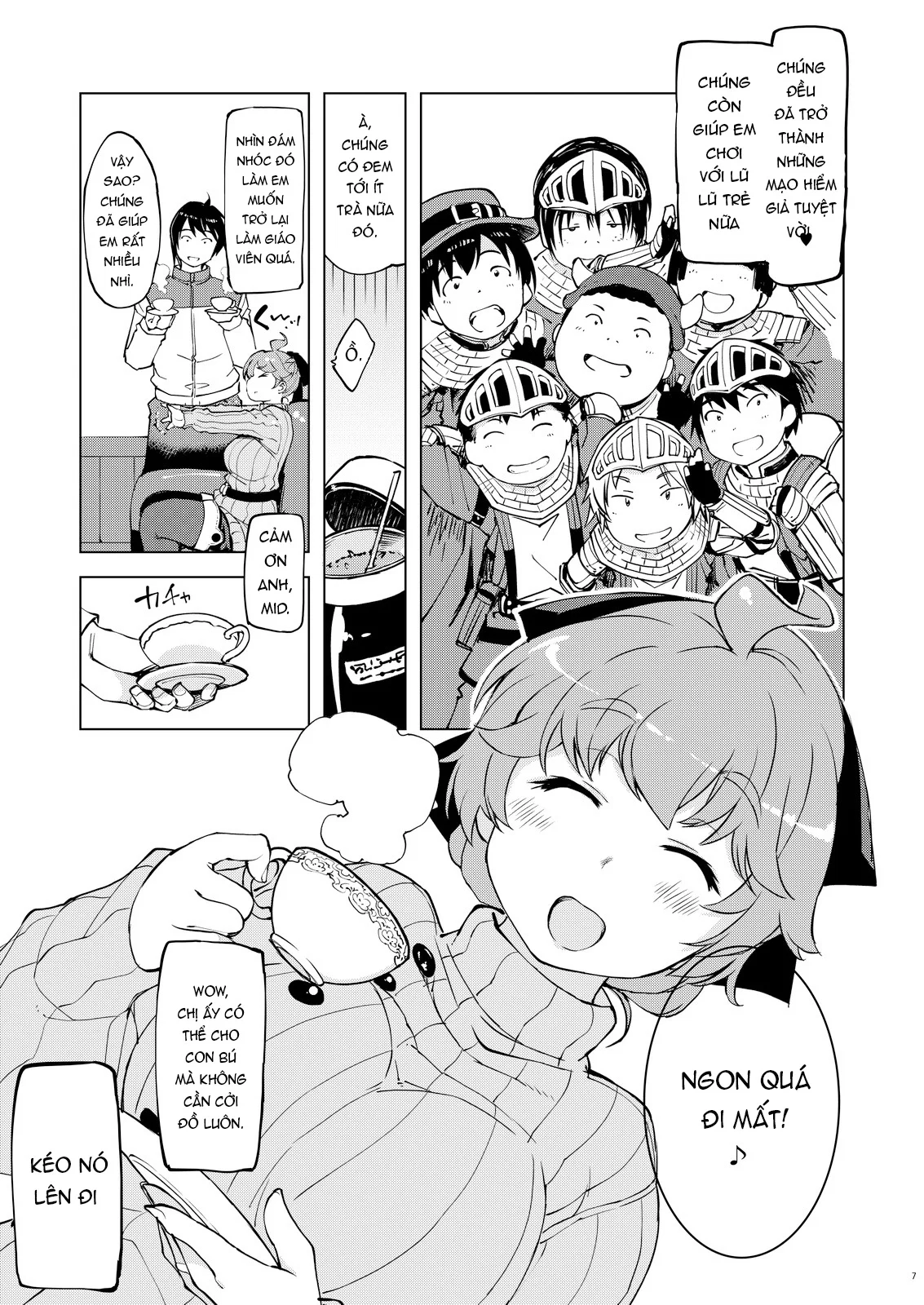 Motto! Onemuri Rune Sensei - Chapter 3 END trang 6