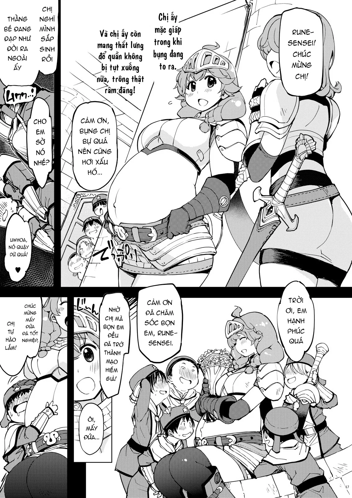 Motto! Onemuri Rune Sensei - Chapter 3 END trang 18