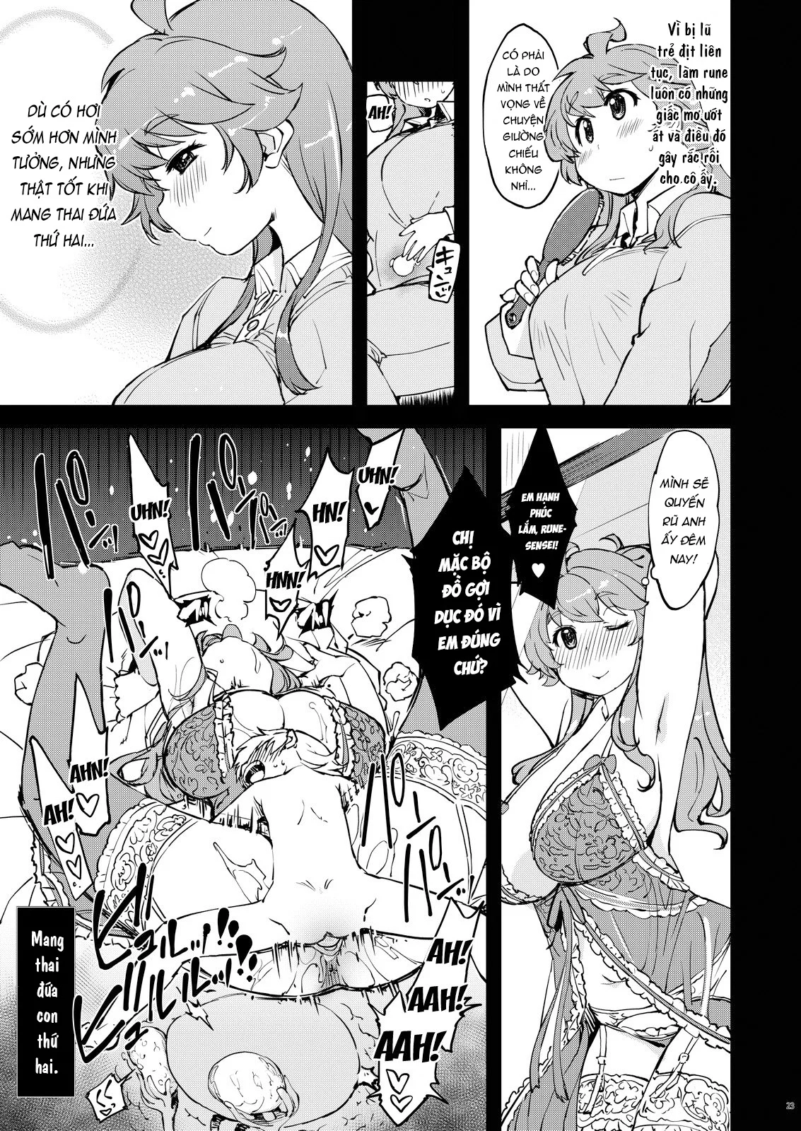 Motto! Onemuri Rune Sensei - Chapter 3 END trang 24