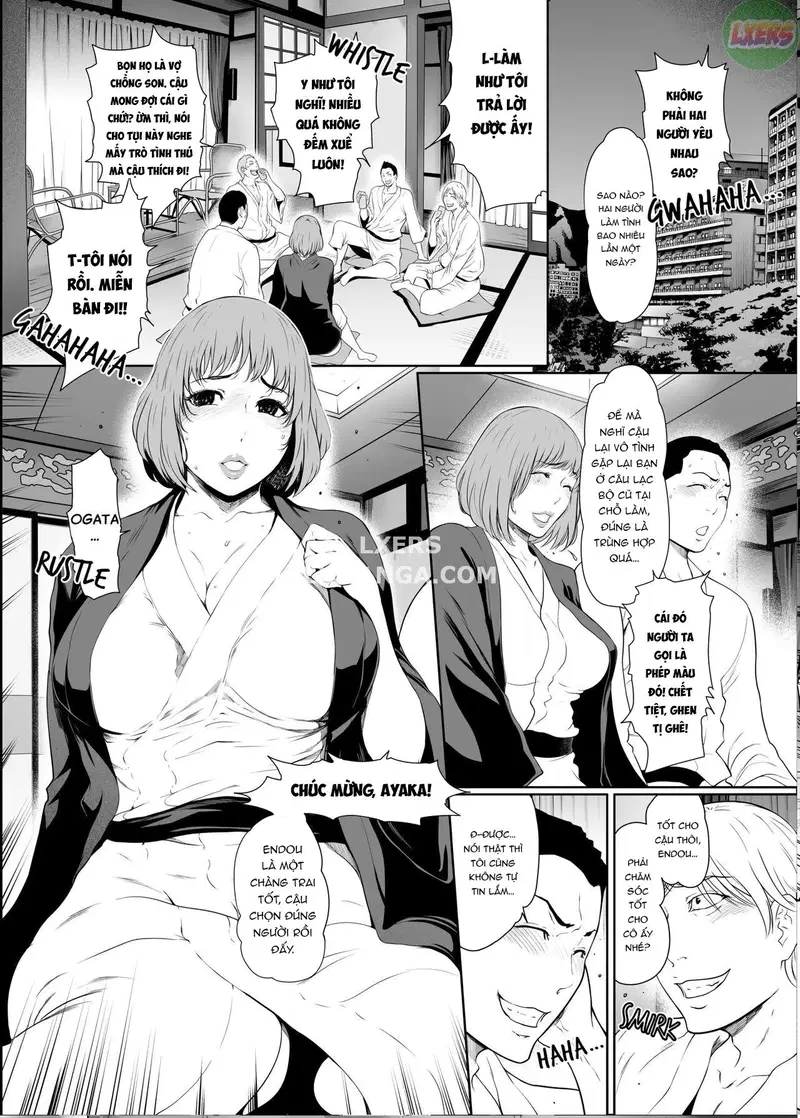 Vợ Tôi Đã Trở Thành Bồn Chứa Tinh Ở Suối Nước Nóng - Oneshot trang 5