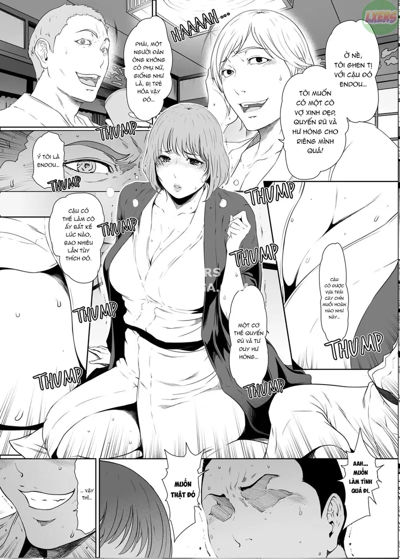 Vợ Tôi Đã Trở Thành Bồn Chứa Tinh Ở Suối Nước Nóng - Oneshot trang 19