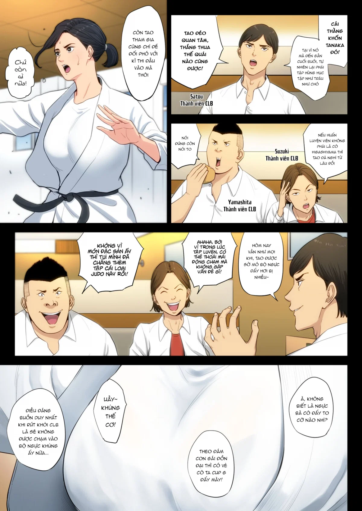 Juudoubu Komon no Onna Kyoushi - Oneshot trang 6