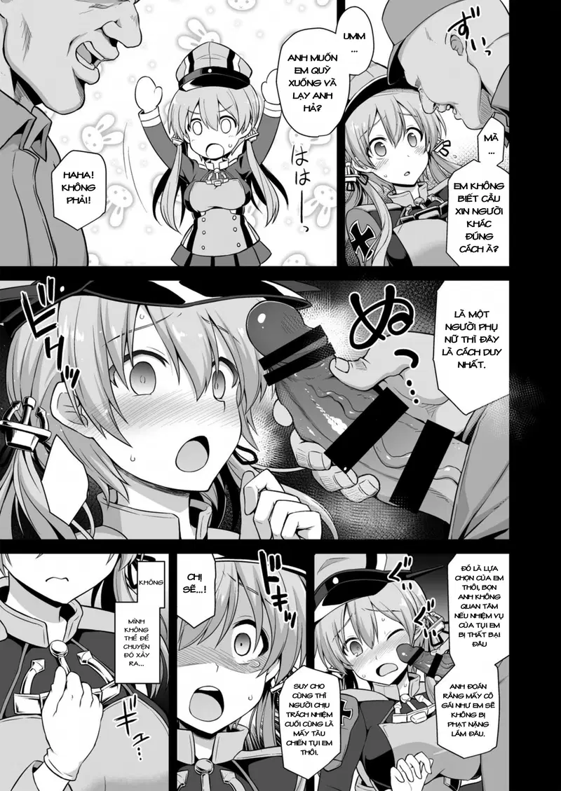 Kanmusu Chakunin Zenya Prinz Eugen Yaku Ochi Nyuugi Kousai - Oneshot trang 6