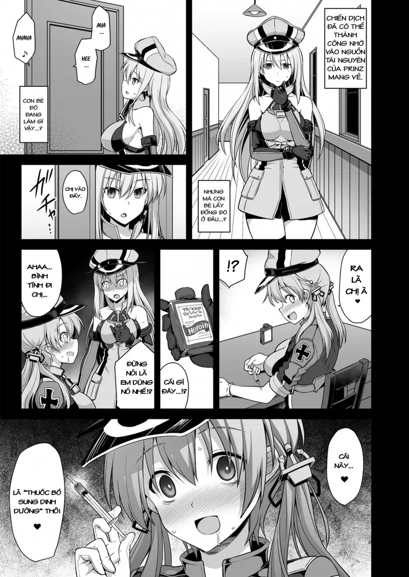 Kanmusu Chakunin Zenya Prinz Eugen Yaku Ochi Nyuugi Kousai - Oneshot trang 24