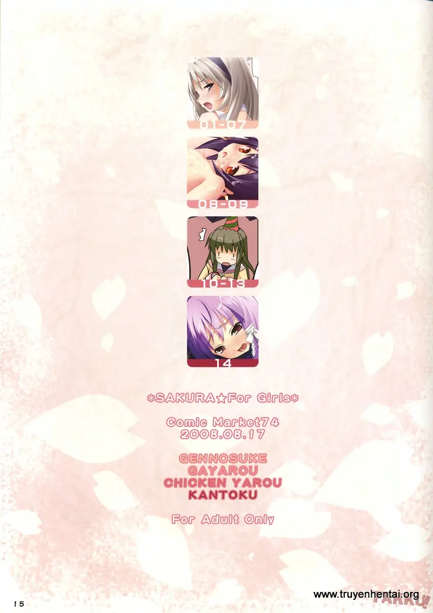 Sakura For Girls - Sakura For Girls trang 14