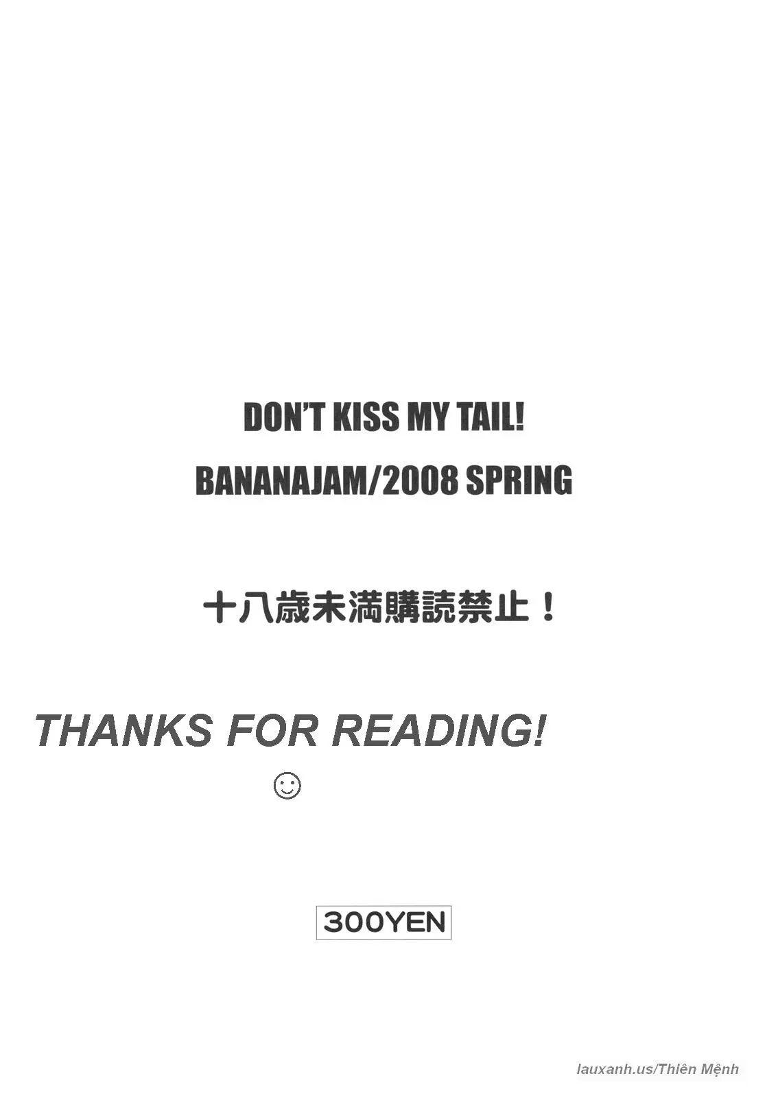 DON'T KISS MY TAIL! - DON'T KISS MY TAIL! trang 20