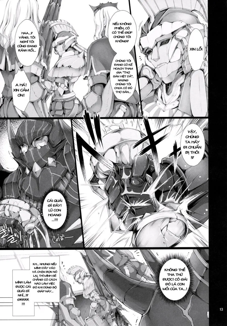 Monhan no Erohon 9 (decensored) - Monhan no Erohon 9 (decensored) trang 13