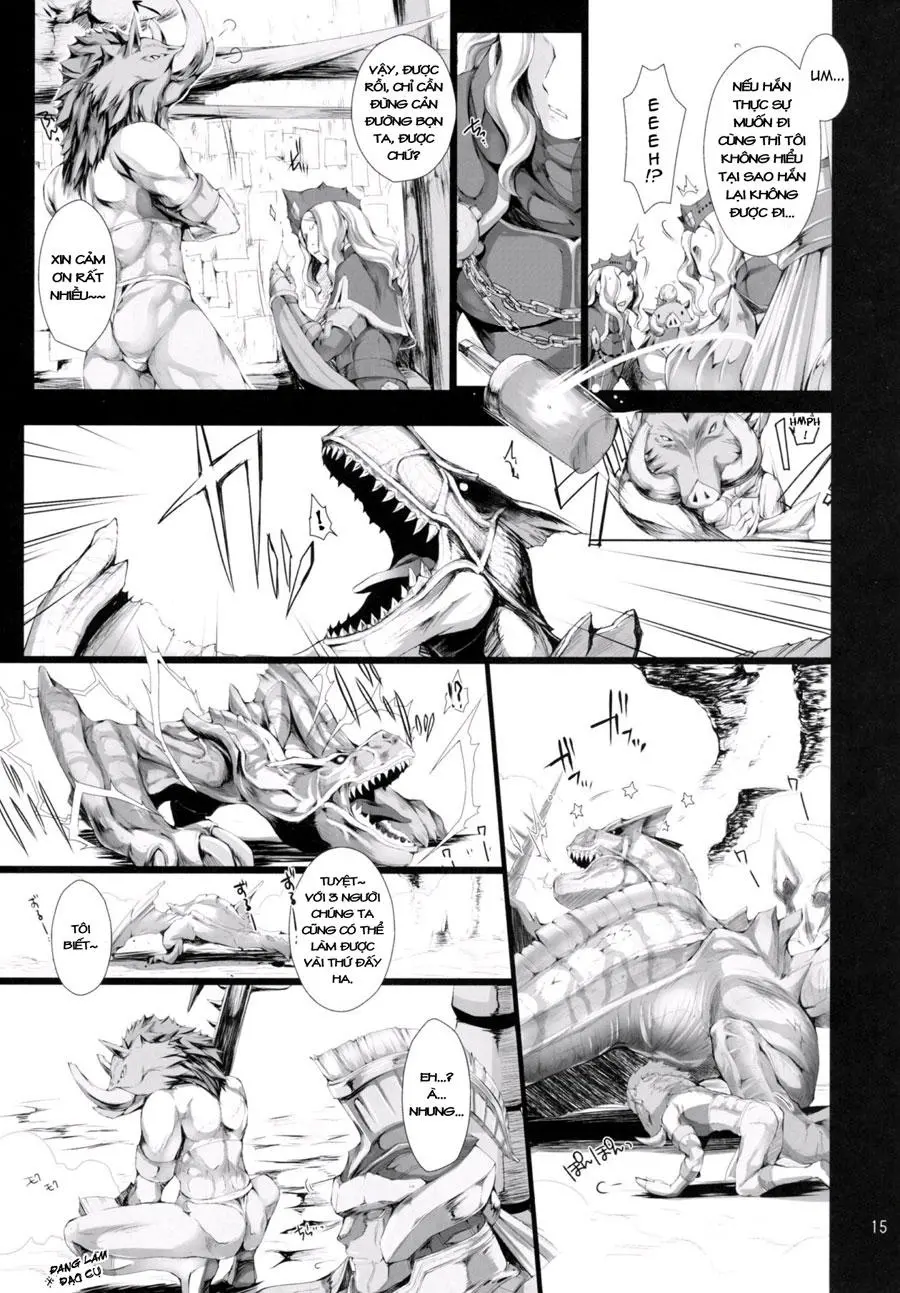 Monhan no Erohon 9 (decensored) - Monhan no Erohon 9 (decensored) trang 15