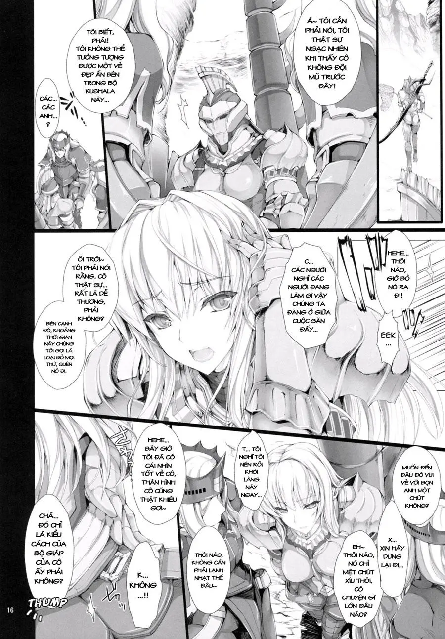 Monhan no Erohon 9 (decensored) - Monhan no Erohon 9 (decensored) trang 16