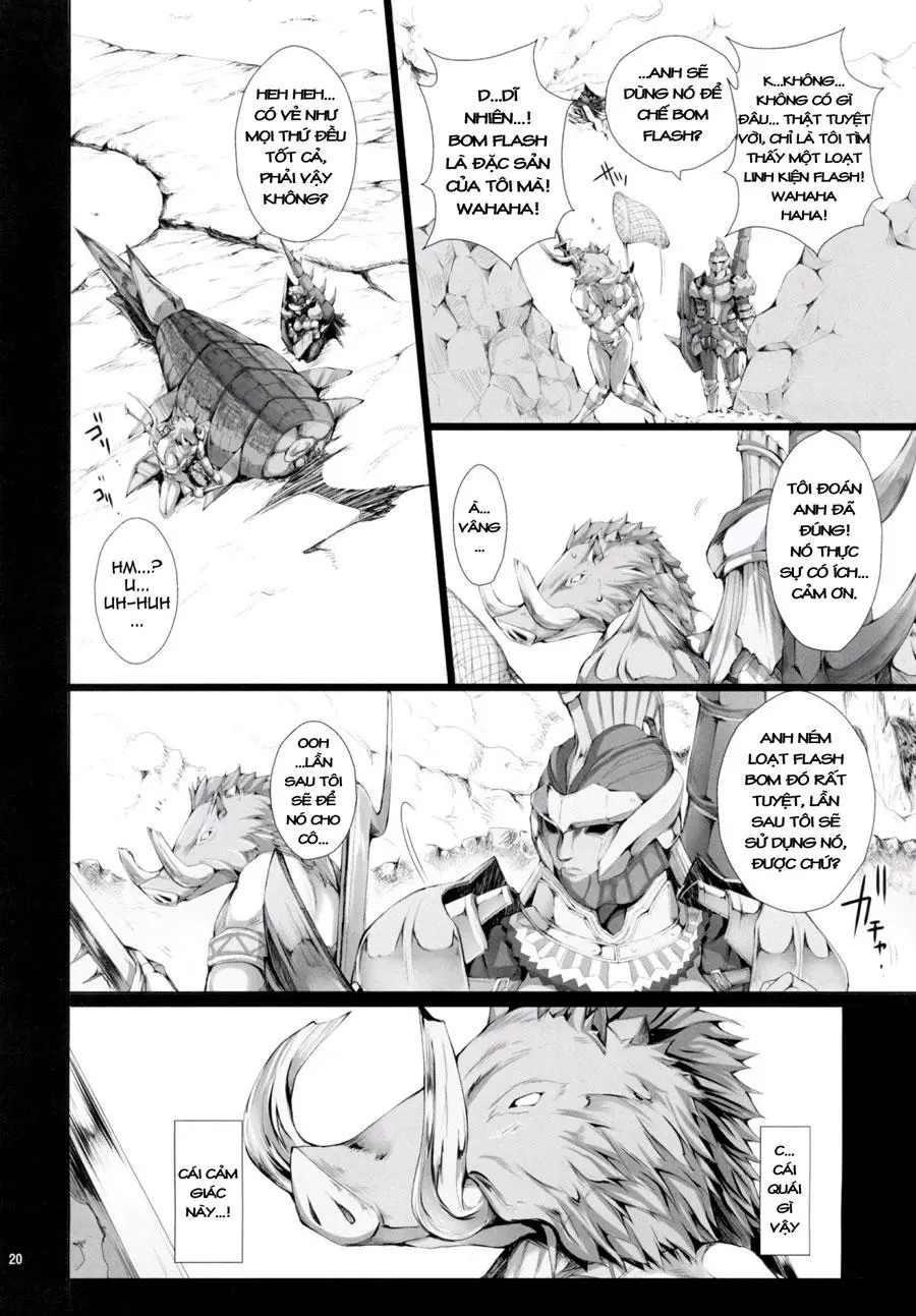 Monhan no Erohon 9 (decensored) - Monhan no Erohon 9 (decensored) trang 20