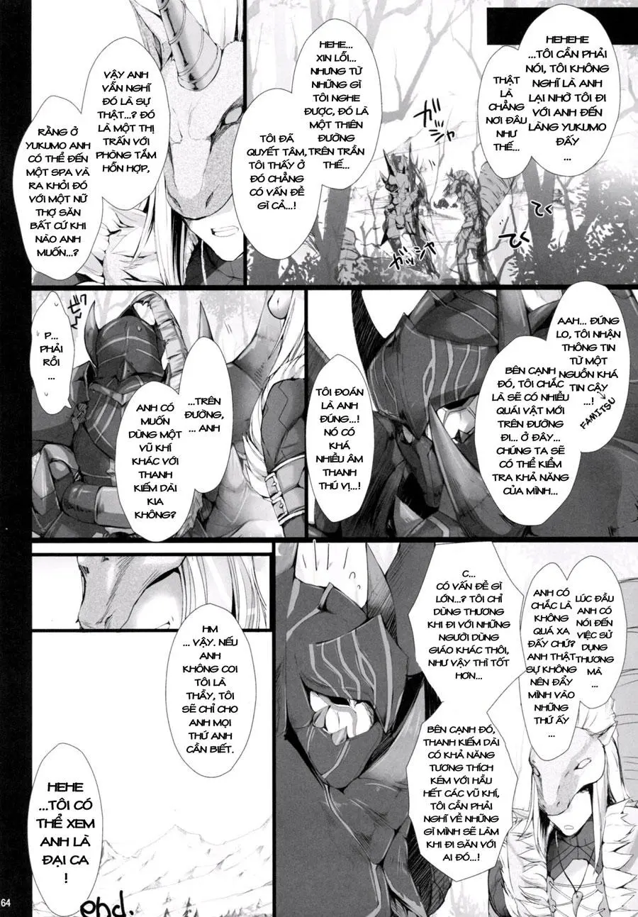 Monhan no Erohon 9 (decensored) - Monhan no Erohon 9 (decensored) trang 61