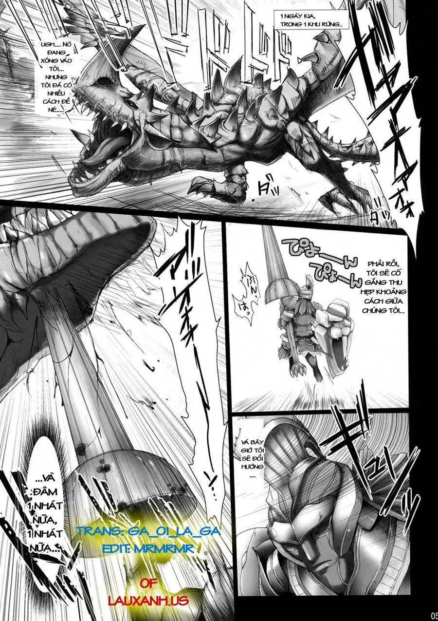 Monhan no Erohon 4+G (decensored) - Monhan no Erohon 4+G (decensored) trang 4