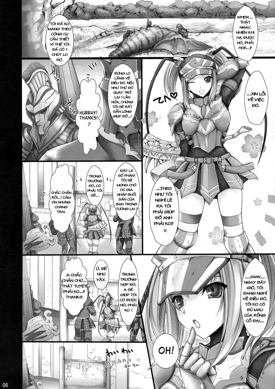 Monhan no Erohon 4+G (decensored) - Monhan no Erohon 4+G (decensored) trang 5