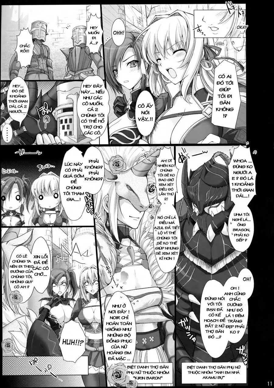Monhan no Erohon 4+G (decensored) - Monhan no Erohon 4+G (decensored) trang 10