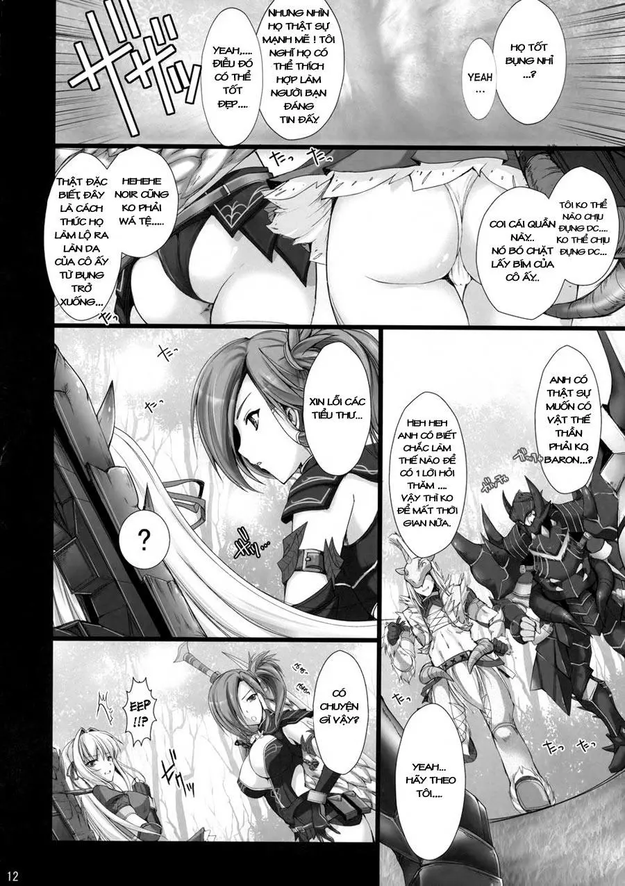 Monhan no Erohon 4+G (decensored) - Monhan no Erohon 4+G (decensored) trang 11