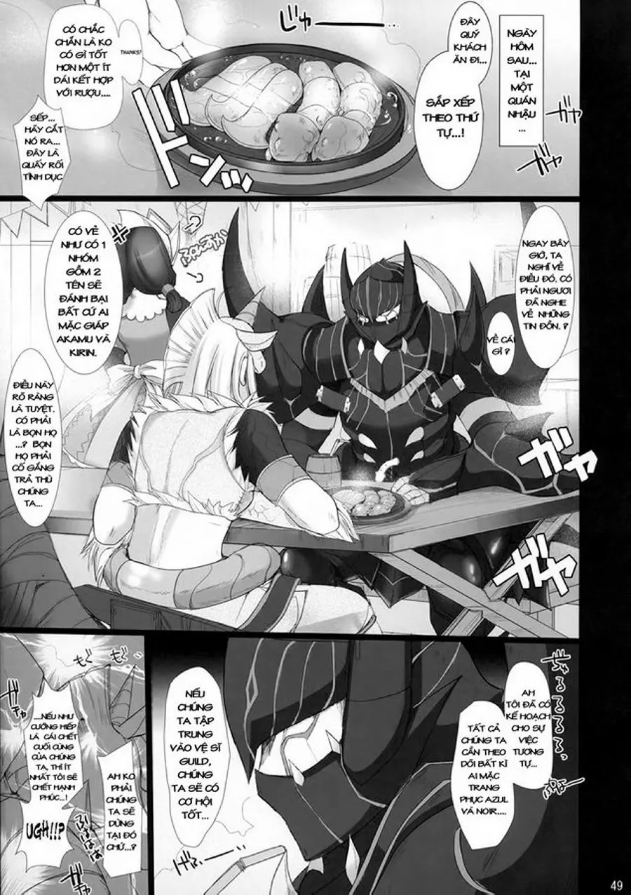 Monhan no Erohon 4+G (decensored) - Monhan no Erohon 4+G (decensored) trang 47