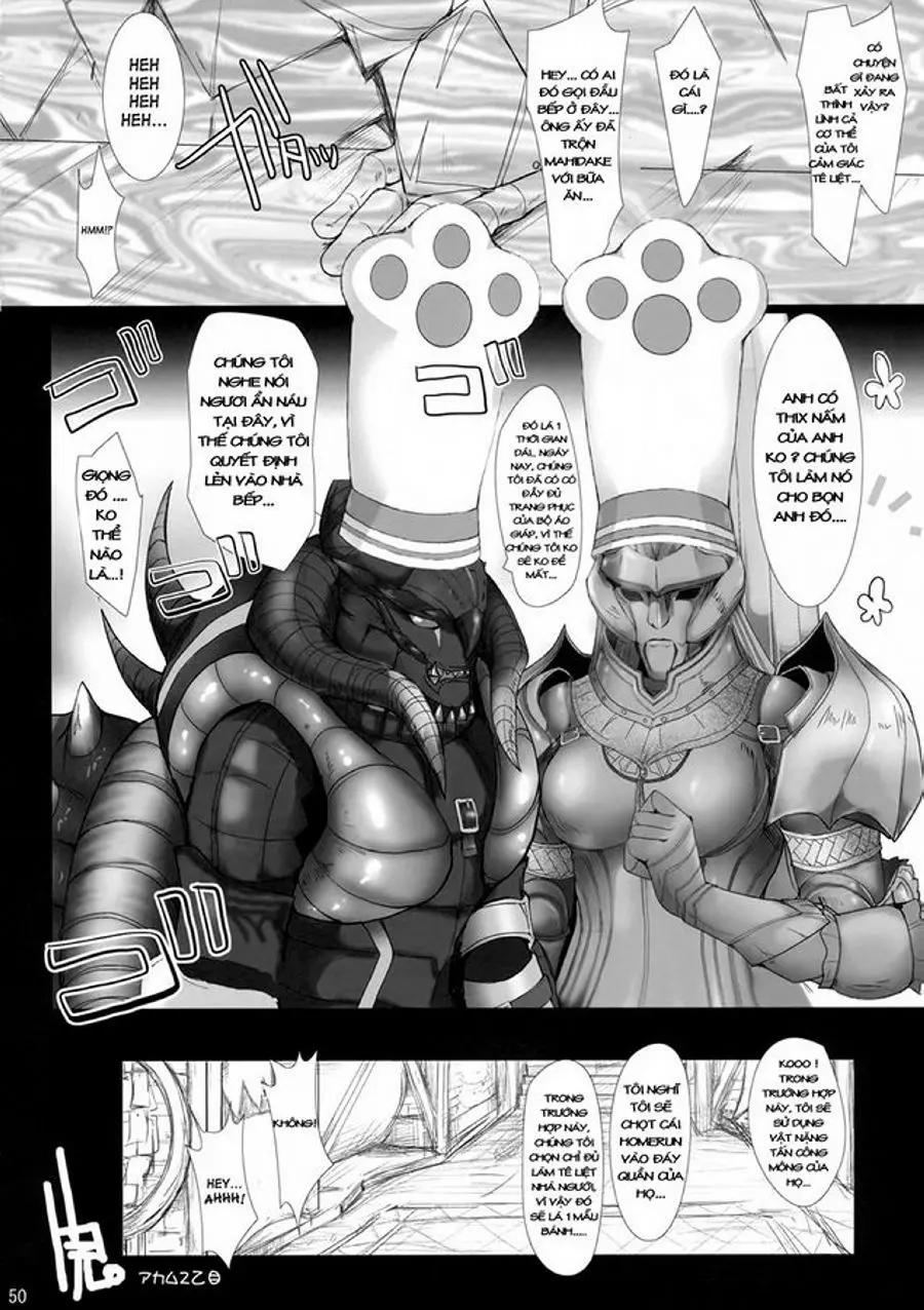 Monhan no Erohon 4+G (decensored) - Monhan no Erohon 4+G (decensored) trang 48