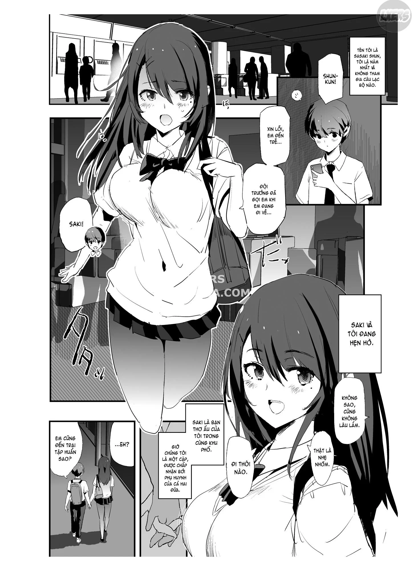 It seems your girlfriend is going to the cock sleeve camp - Chapter 1 trang 5