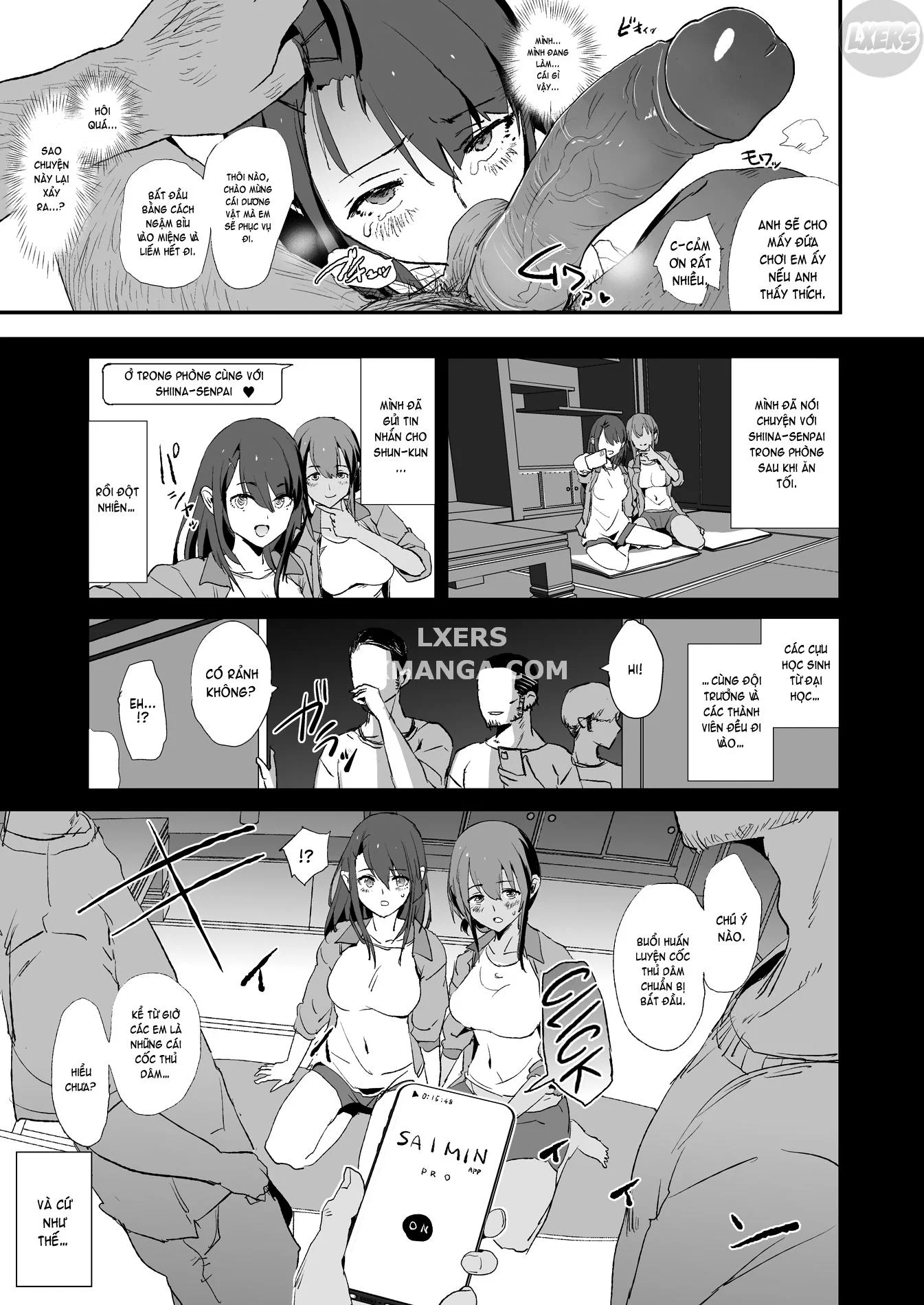 It seems your girlfriend is going to the cock sleeve camp - Chapter 1 trang 10