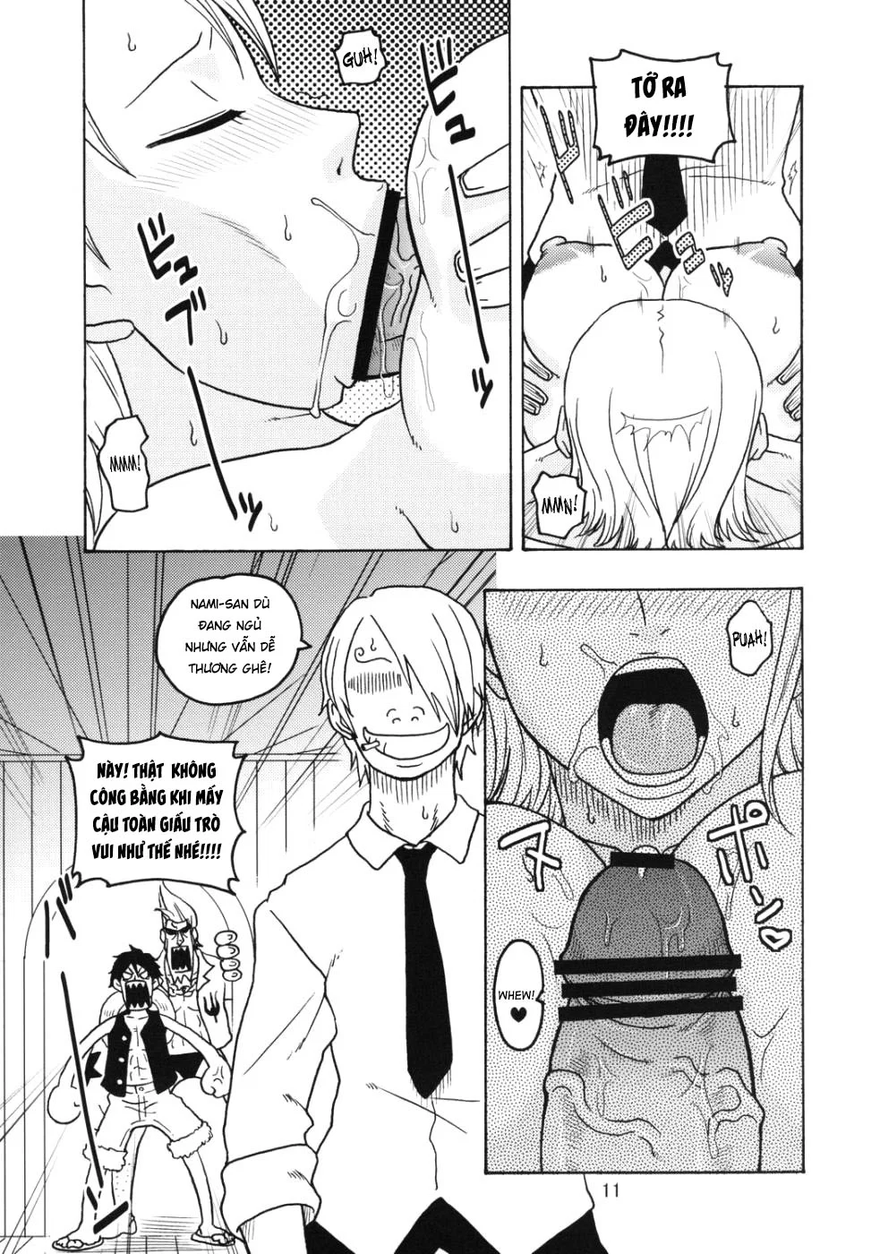 Nami no Koukai Nisshi EX NamiRobi - Oneshot trang 11