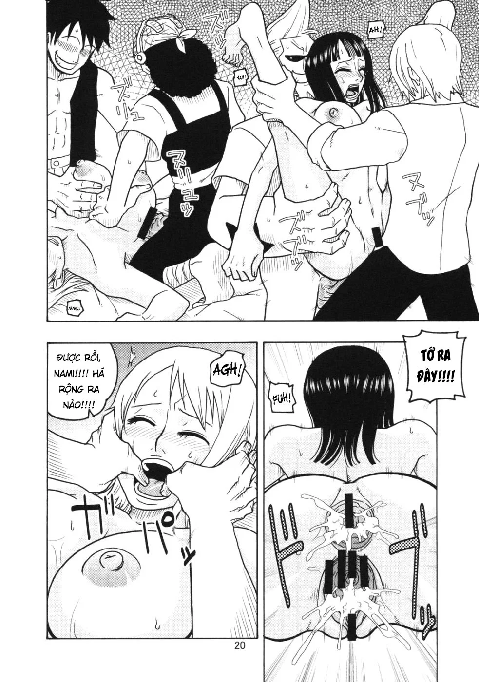 Nami no Koukai Nisshi EX NamiRobi - Oneshot trang 20